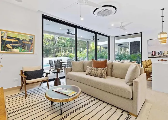 Modern With Pool In Private Tropical Community With Club & Access San José Pinilla